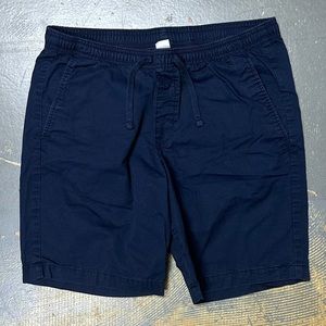 Gap Navy Blue Jogger Shorts Mens Medium Casual Wear